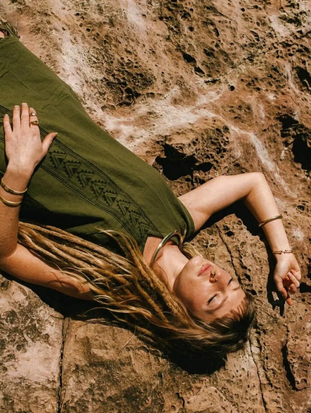 Gaurangi Boutique Etsy Olive Green Boho Asymmetrical Fringe Dress Festival